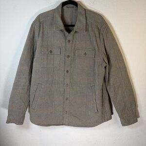 Toad&Co Shacket Quilt Shirt Jacket Flannel Heavyweight Hike Outdoor Unisex Large